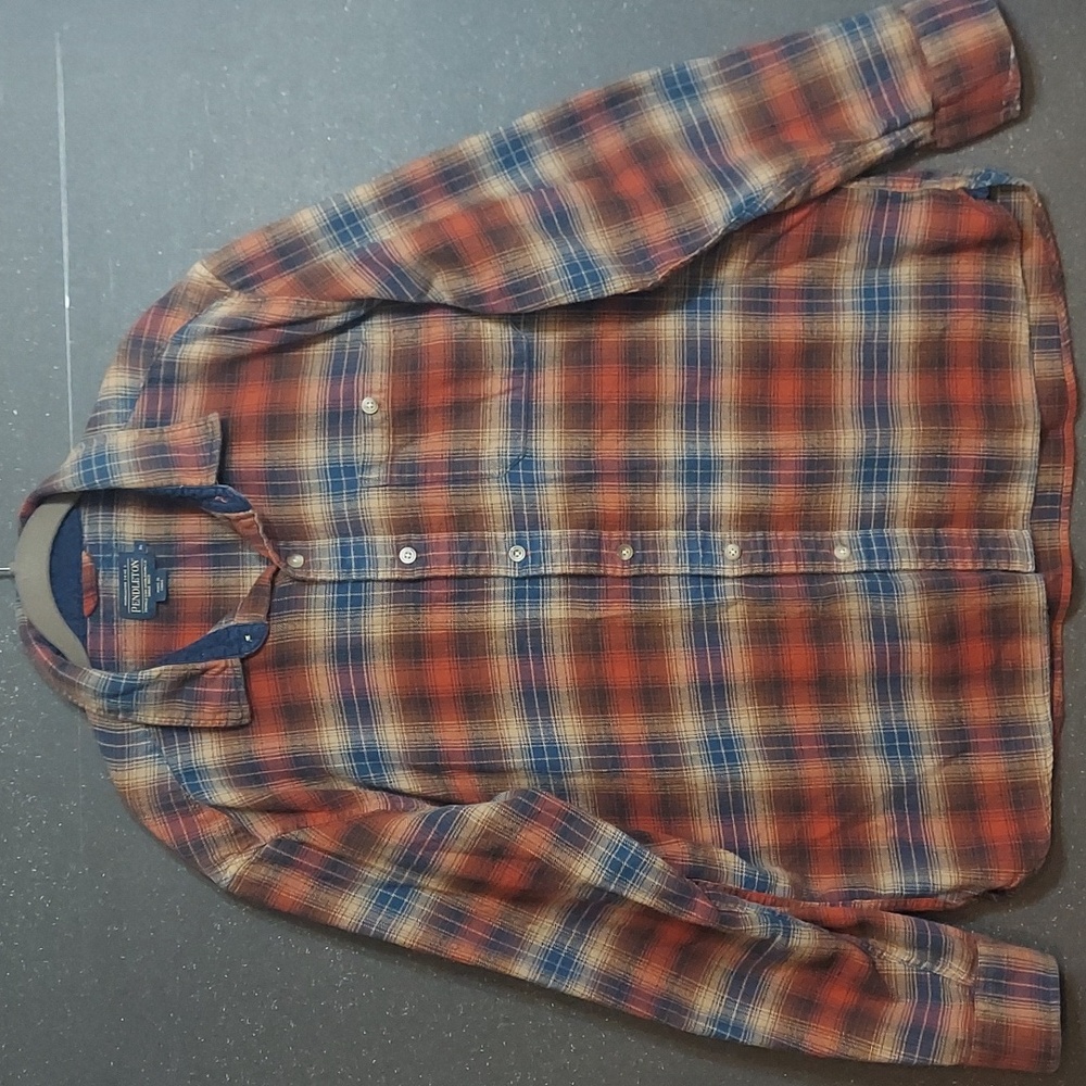 Pendleton Men's Flannel Long Sleeve Button Up Shirt XL